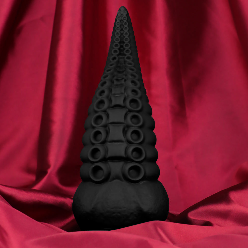 20 CM Schwarz Analpulg Thick Tentakel Dildo