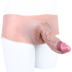 17 CM Realistic Cock Aderstruktur Dildo Höschen