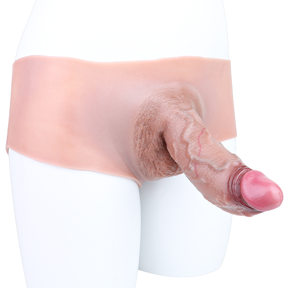 17 CM Realistic Cock Aderstruktur Dildo Höschen
