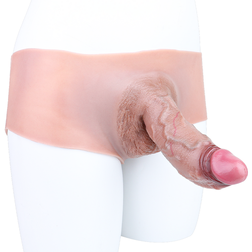 17 CM Realistic Cock Aderstruktur Dildo Höschen
