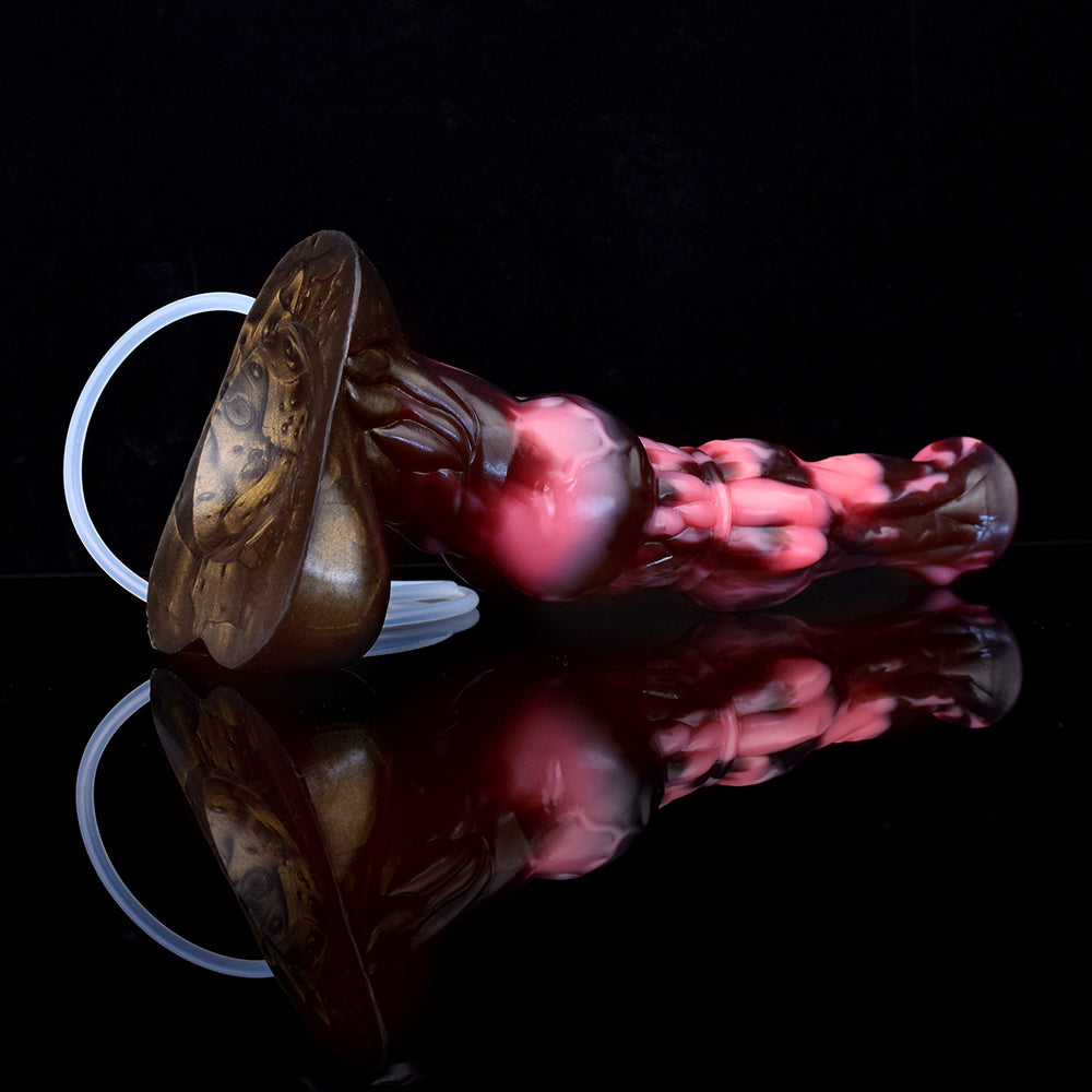 26 CM Squirting Fantasy Knot Horsedildo