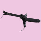 15 CM Black Strap On Mini Dildo