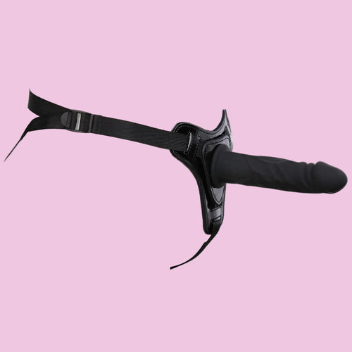 15 CM Black Strap On Mini Dildo