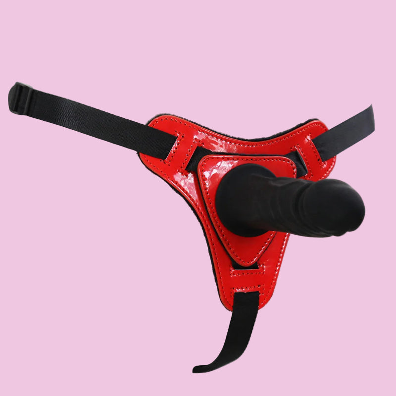 15 CM Klein Black Abnehmbar Strap On Dildo