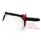 15 CM Klein Black Abnehmbar Strap On Dildo