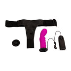 15 CM Pink Prostatastimmulation Vibrator Strap On Dildo
