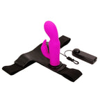 15 CM Pink Rabbit Vibrator Strap On Dildo