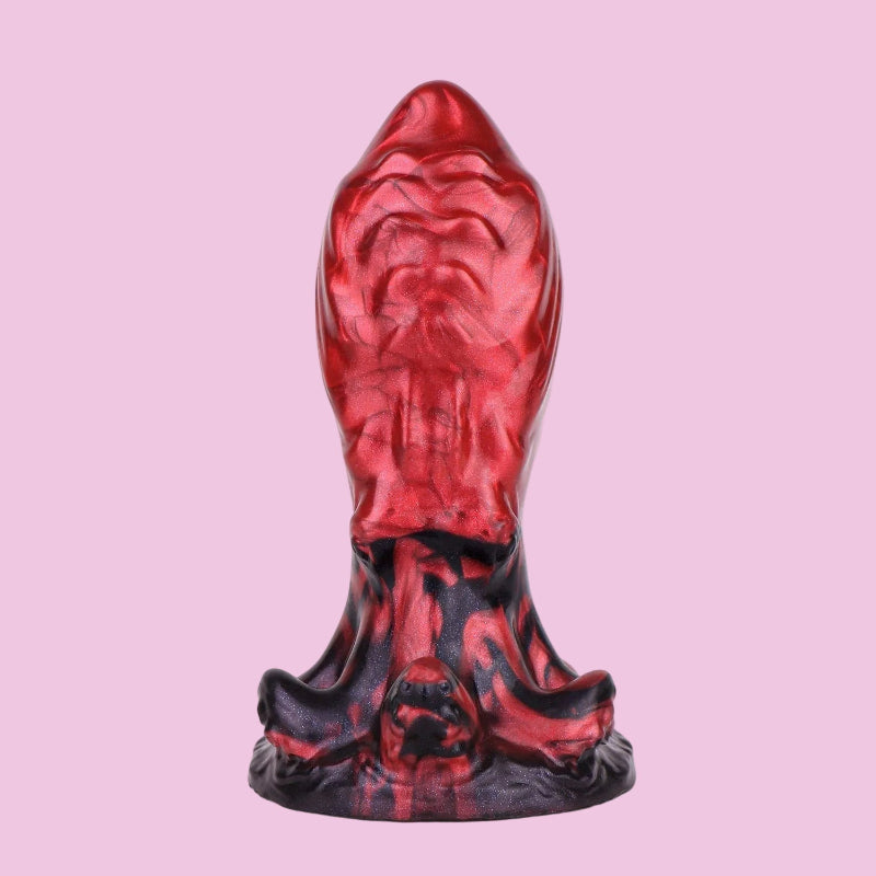 15 CM Rot Fantasy Oktopus Analplug