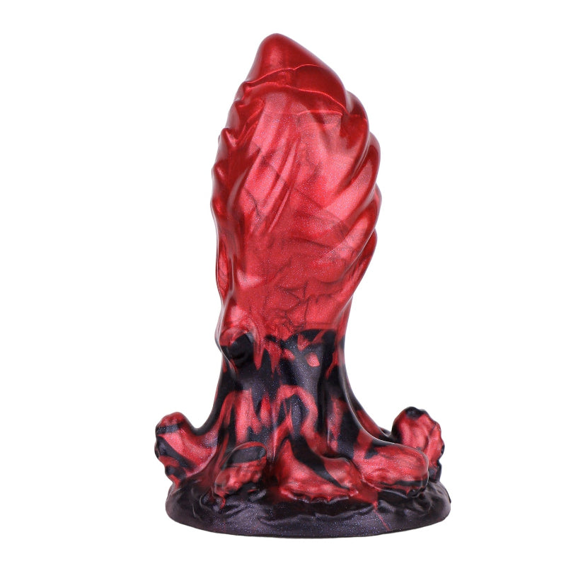 15 CM Rot Fantasy Oktopus Analplug