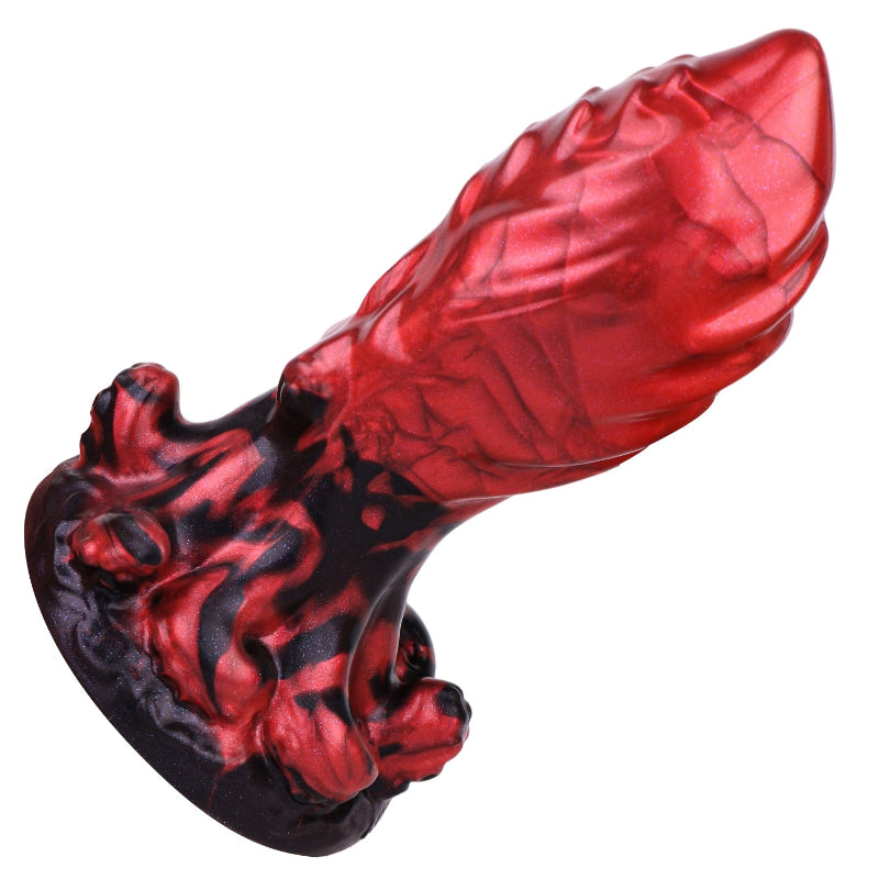 15 CM Rot Fantasy Oktopus Analplug