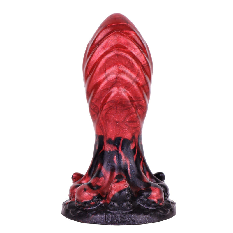 15 CM Rot Fantasy Oktopus Analplug