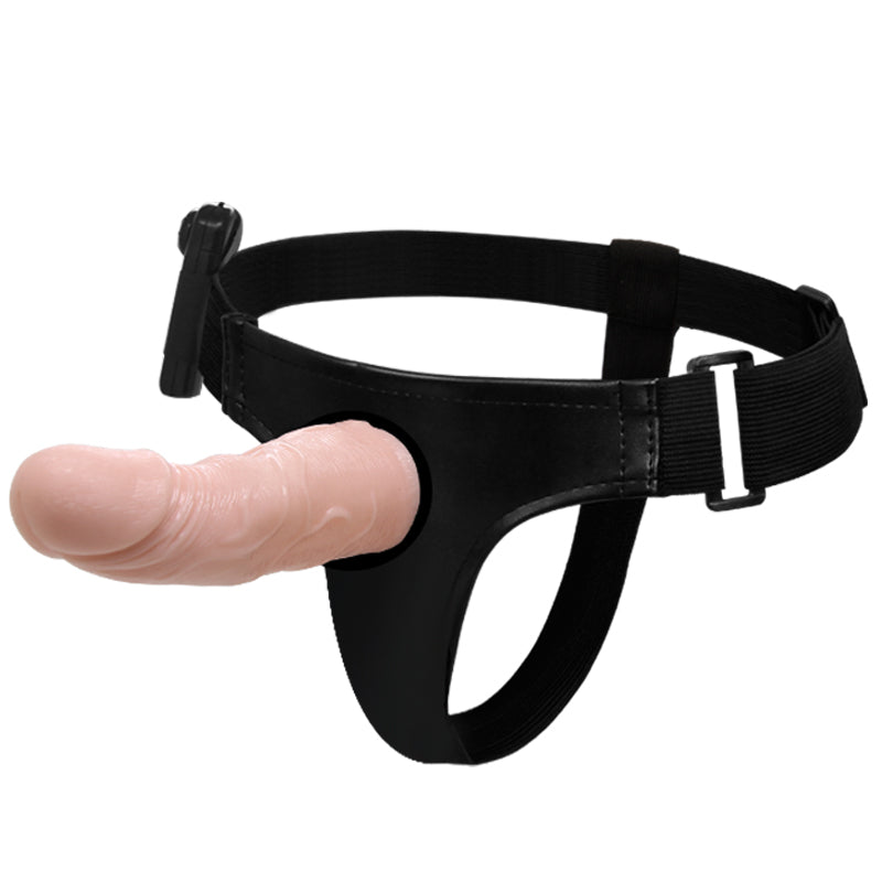 Hohl 15 CM Vibrating Strap On Dildo