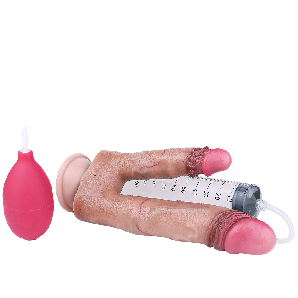 Squirting Natural Penetration Toys Doppeldildo
