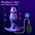 Lila Dildo Squirting Silicone Buttplug