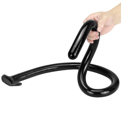 107 CM Extra Long Dildo Black Anal Toys