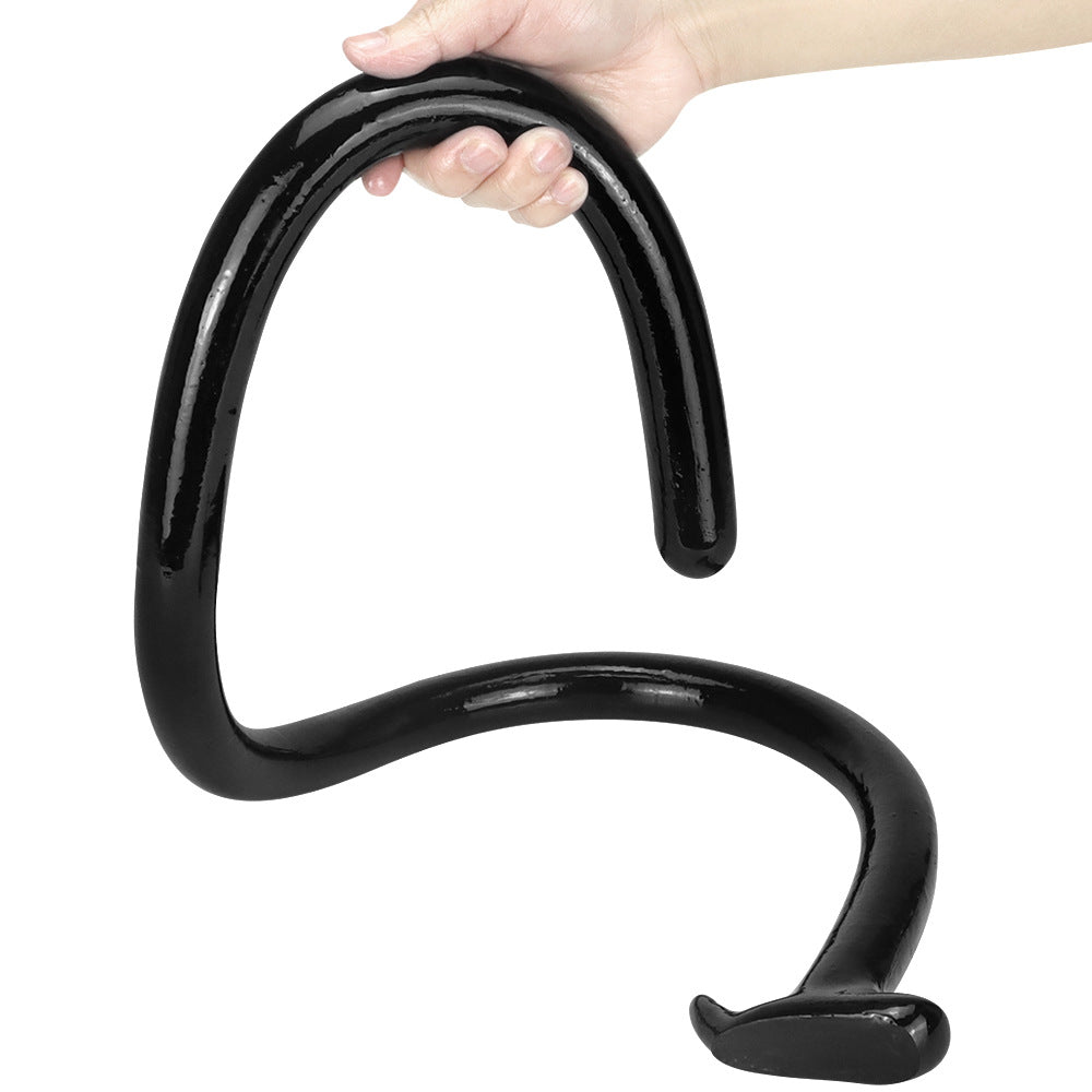 107 CM Extra Long Dildo Black Anal Toys