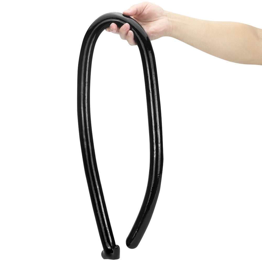 107 CM Extra Long Dildo Black Anal Toys