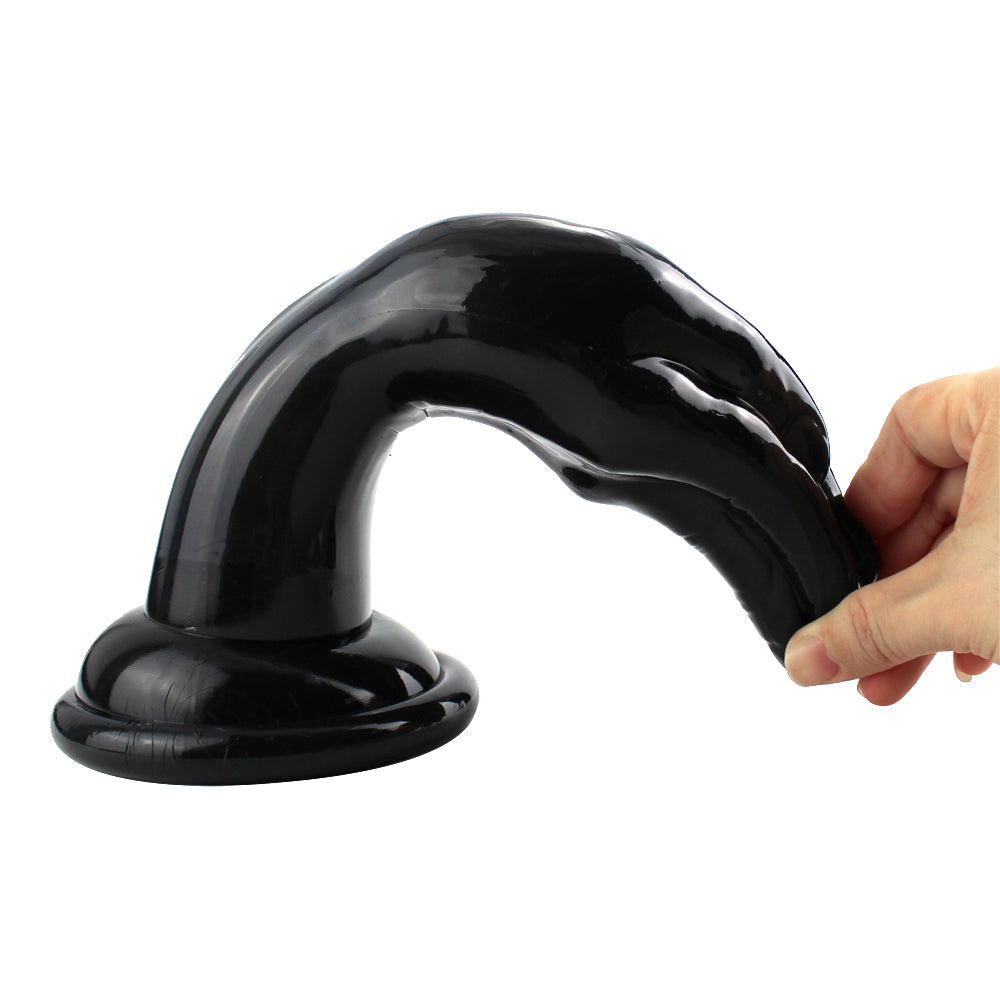 24 CM Black Realistic Huge Fisting Anal Plug
