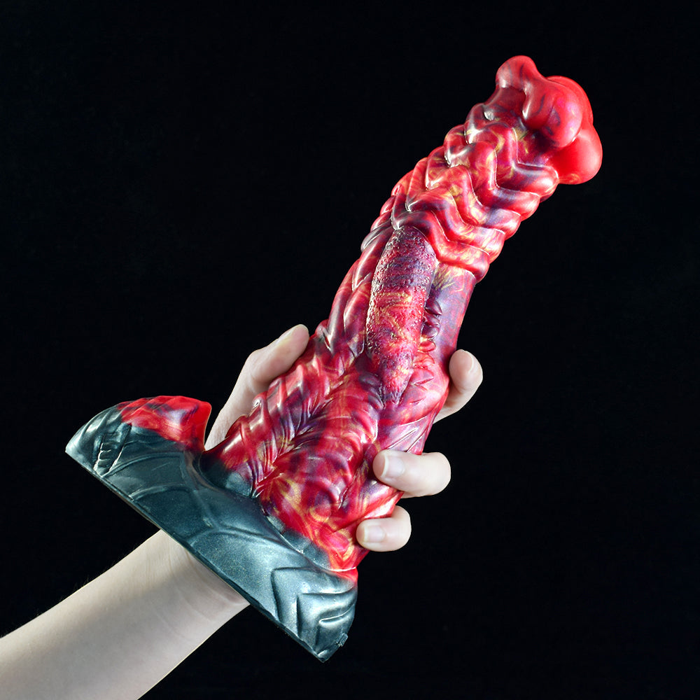 24 CM Rot Lava Monster Horsedildo