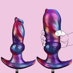 17 CM Fantasy Knotted Dog Aufblasbar Analplug