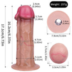 17 CM Mutant-Dreifachkopf Dildo Monster Ovipositor