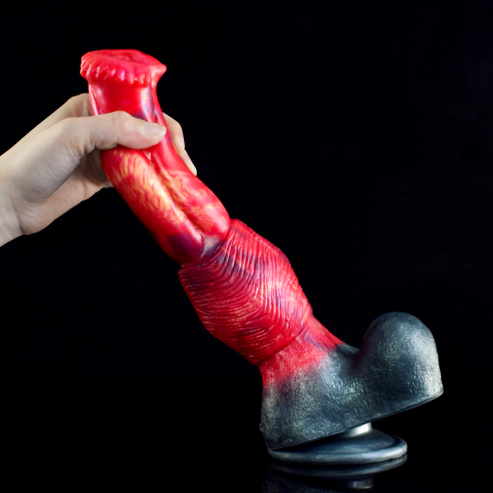 25 CM Rot Animal Gefälscht Groß Horsedildo