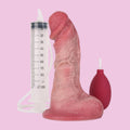 19 CM Classic Penis Squirtingdildo mit Suction
