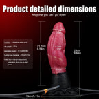 25 CM Rot Squirting Aufblasbarer Dragon Dildo