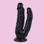 Schwarz Realistic Penetration Paare Big Doppeldildo