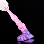28 CM Rosa Knot Fantasy Big Horsedildo