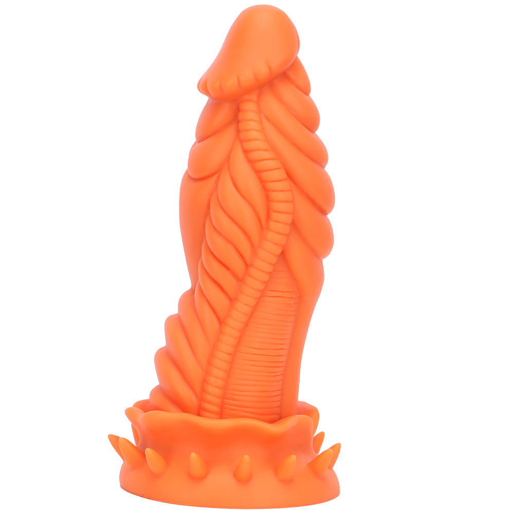 Orange Sextoy Stacheliger Dick Dragon Dildo