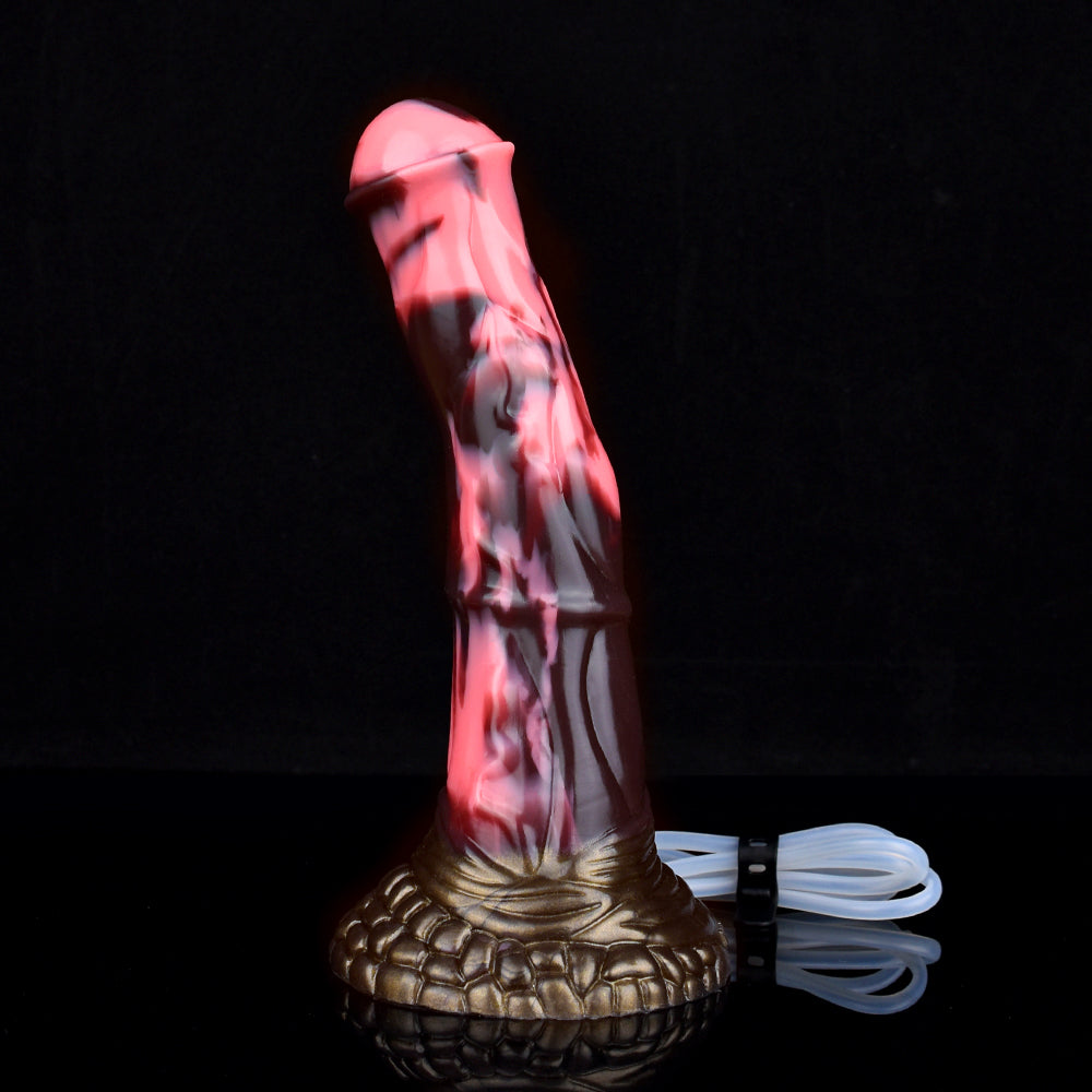 21 CM Realistic Silicone Horsecock Squirting Dildo
