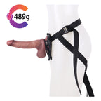 21 CM Silicone Suction Cup Realistic Umschnalldildo