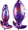 18 CM Aufblasbar Breit Silicone Huge Buttplug