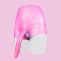 24 CM Rosa Hirschpenis Fantasy Dildo Höschen
