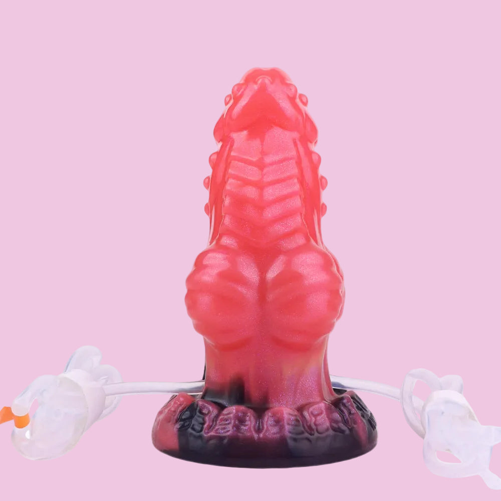 14  CM Squirting Knotted Aufblasbar Dragon Dildo