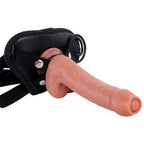 21 CM Gleiten Vorhaut Realistic Penis Umschnalldildo