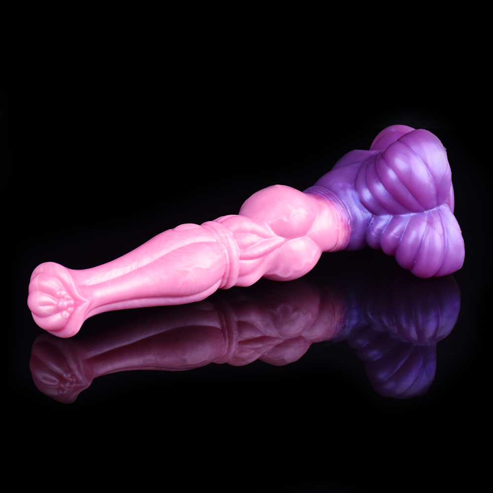 28 CM Rosa Knot Fantasy Big Horsedildo
