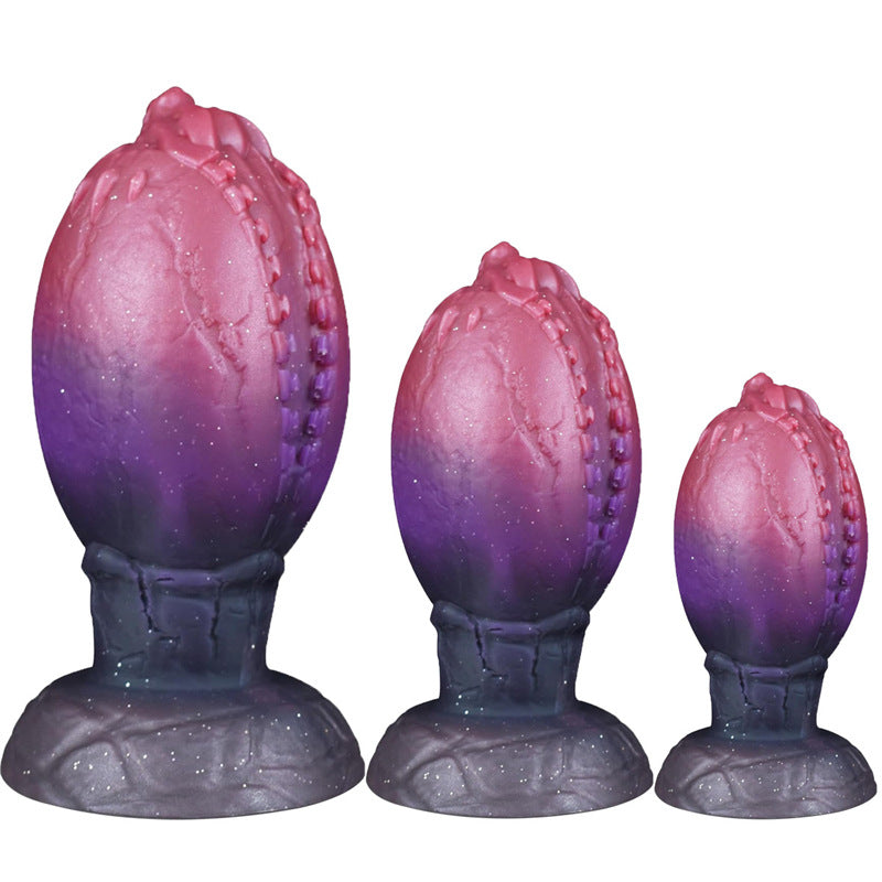 Fantasy Adinosaurierförmig Ei Silicone Huge Buttplug