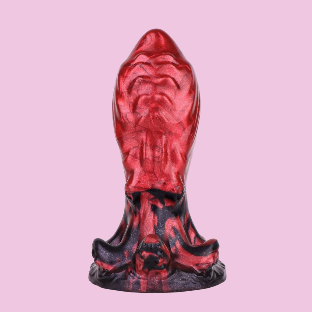 15  CM Rot Fantasy Oktopus Analplug