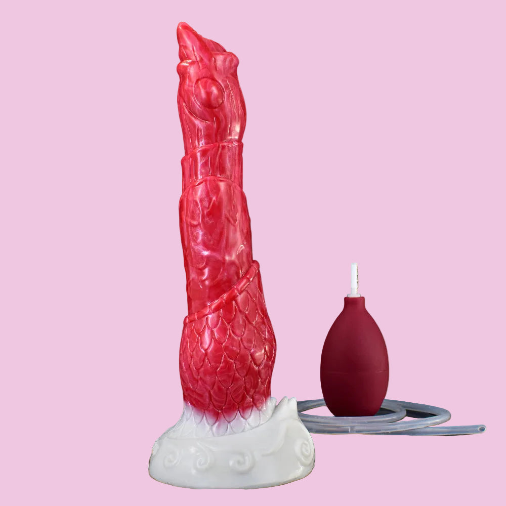 23 CM Rot Cum Squirting Fantasy Dragon Dildo