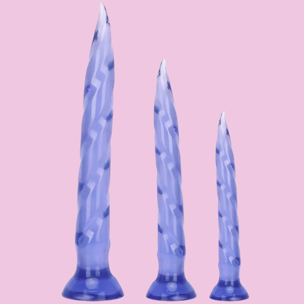 Gewindeförmig Extra Long Tentacle Jelly Dildo