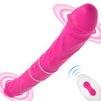 35 CM Rosa Vibrator Lesbian Double Headed dilldo