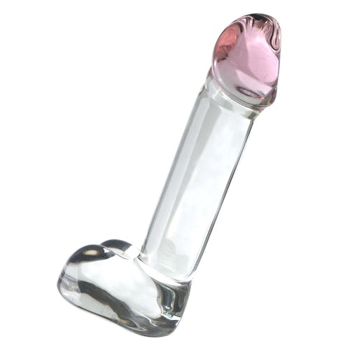 15 CM Klein Klar Penis Glass Dildo