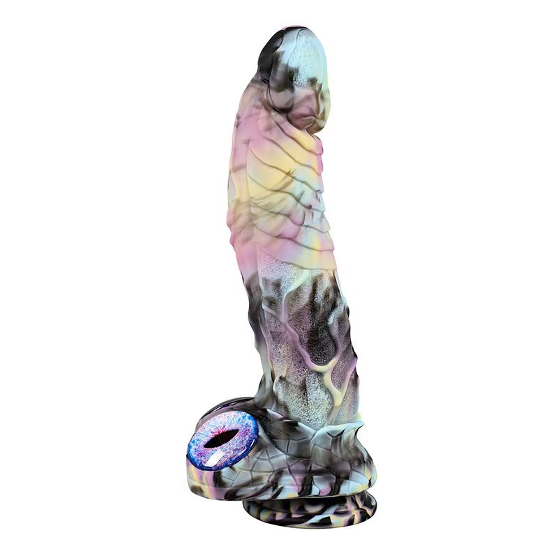 Bunt Monster Silikon Fantasy Dragon Dildo