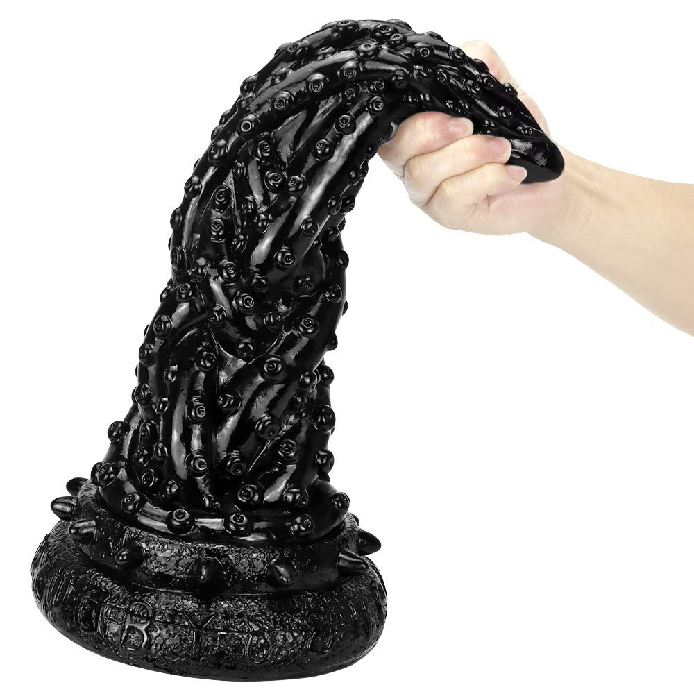 36 CM Black Silicone Tentakel Huge Dildo