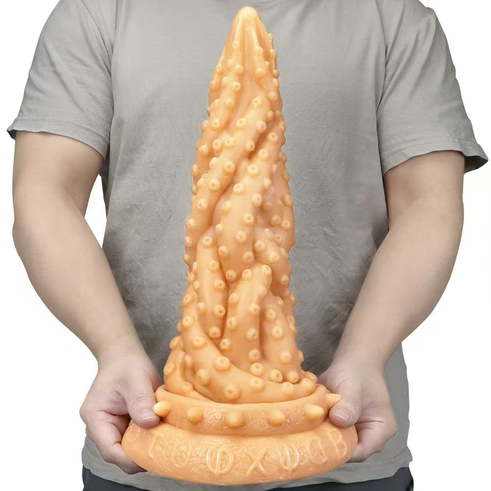 36 CM Flesh Konisch Tentakel Huge Dildo