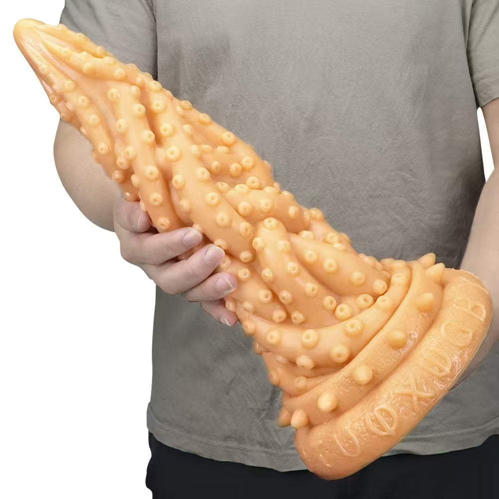 36 CM Flesh Konisch Tentakel Huge Dildo
