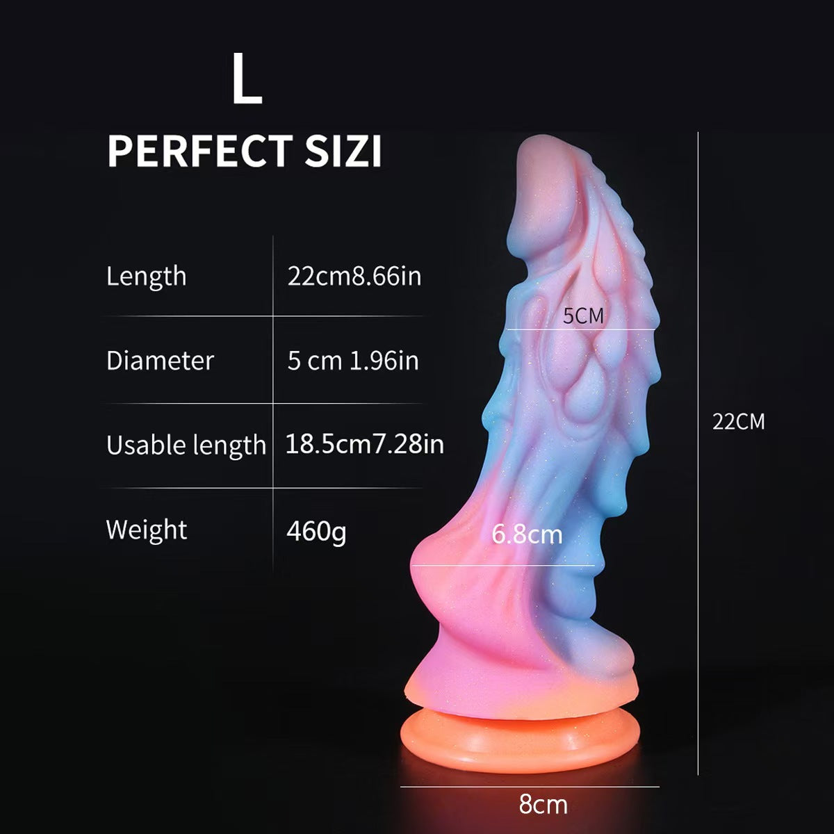 Monster Leuchtet im Dunkeln Dragon Dildo