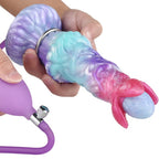 20 CM Gemischte Farbe Aufblasbarer Dildo Alien Ovipositor
